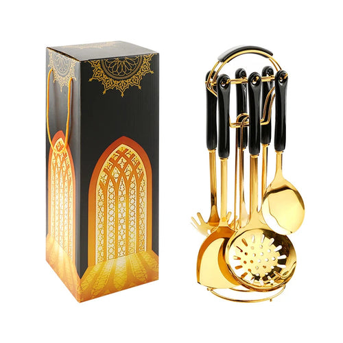 Stainless Steel Utensil Kitchen Cooking Tools 6pcs Set Kitchen