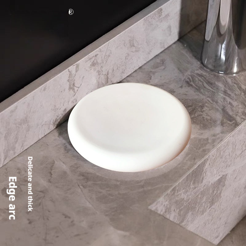 Diatomite Soap Dish Bathroom Absorbent Soap Box Holder